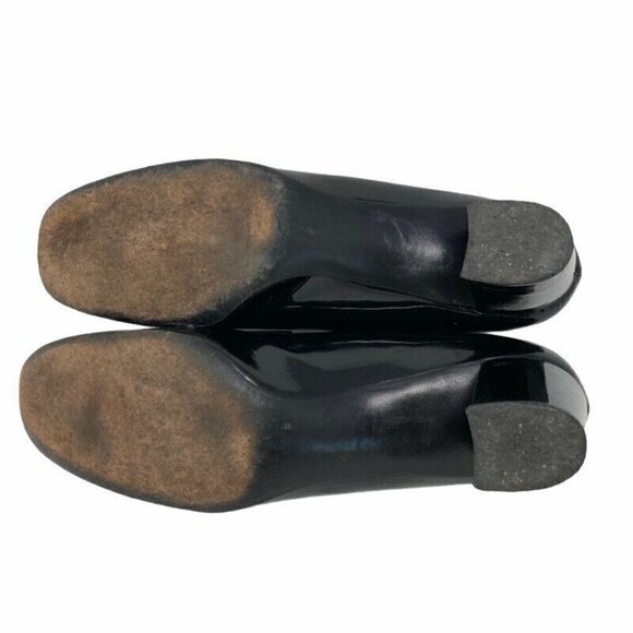 Margaret Jerrold Womens Classic Pump Block Heels 8 - Picture 5 of 8